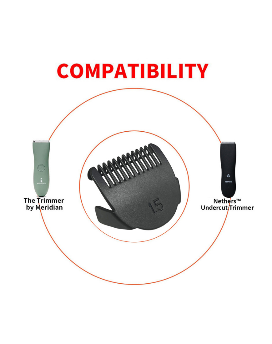 Nethers Super Close Shave 'Snap-On' Trimmer Guard 1.5mm (Compatible With Meridian Trimmer)