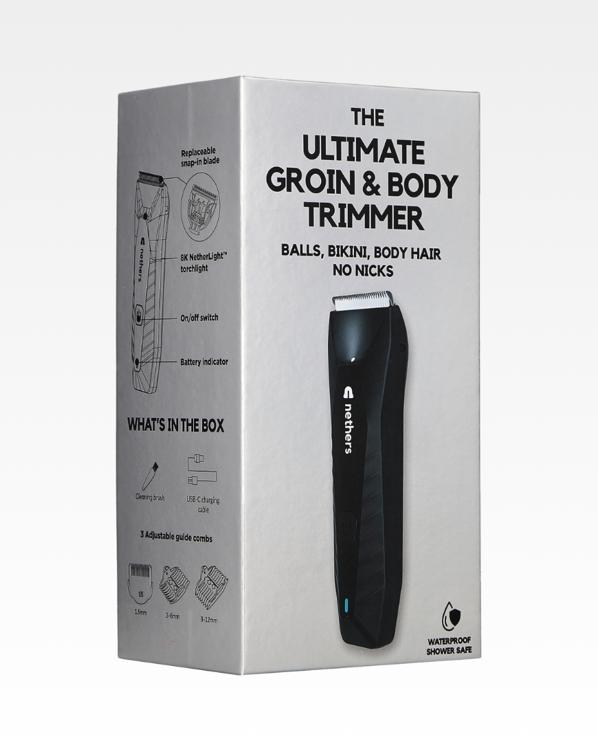 Nethers Undercut Trimmer 2.0 for Mens Private Manscaping & Shaving Body Hair
