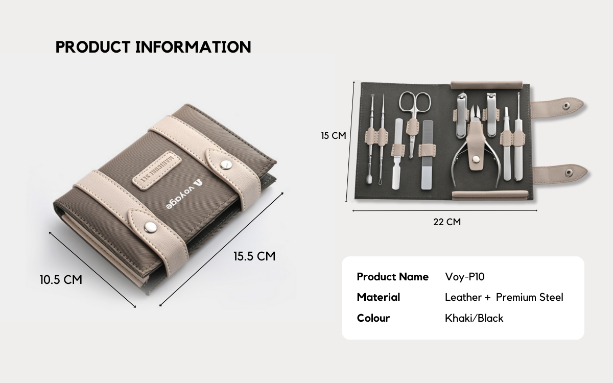 Voyage Ultimate Grooming Set Desktop 08